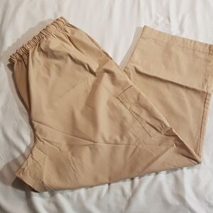 Pro Tan 3X scrub pants, hemmed shorter